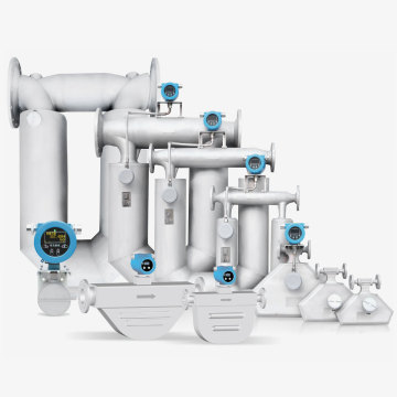 Débit de masse liquide de Coriolis industriel avec surveillance de l'humidité pour le GPL, le GNL et l'huile