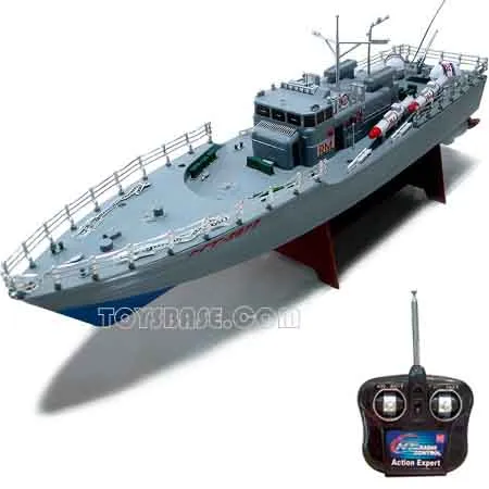 R/C Warship with lights RZH55118