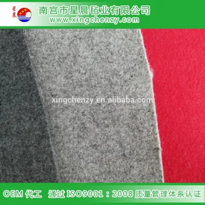 industrial colorful felt fabric