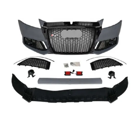 2008-2013 Audi A3 8P Front Bumper Kit - RS3 Style Upgrade
