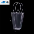 Sacolas elegantes de PVC com acabamento premium