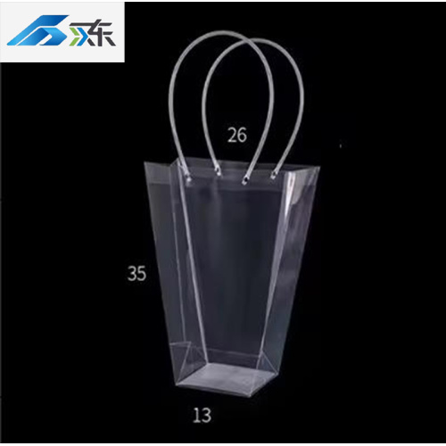 Sacolas elegantes de PVC com acabamento premium