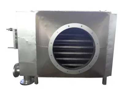 Plate Type Air Heater Epoxy Painted