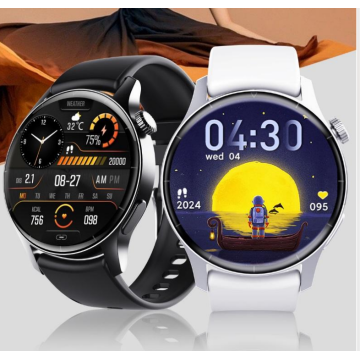 F207R Reloj inteligente con pantalla redonda de 1,35 pulgadas | Venta al por mayor del OEM del perseguidor de datos de salud de la llamada bidireccional de Bluetooth