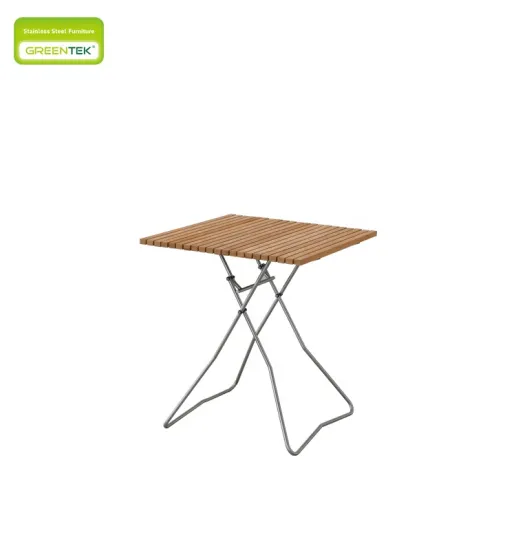 Foldable Design stainless Steel Garden Furniture