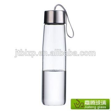 2016 Promotional Christmas Handmade Gift glass water bottle