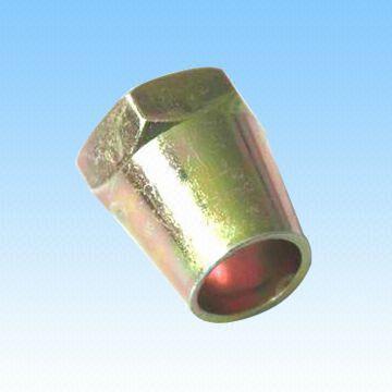 Tapered Nut with Zinc Plating, Made of Low Carbon Steel