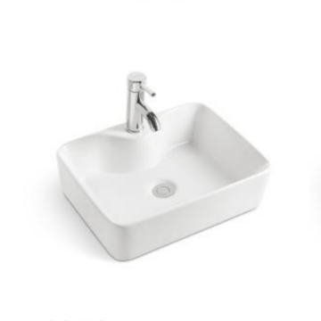 Salable Design Rectangle Ceramic White Bathroom Sink - Cheap Above Counter Wash Basin