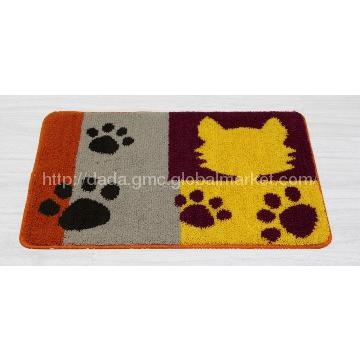 colorful microfiber bathroom Mat