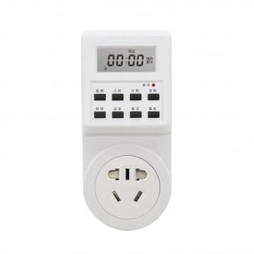 Digital Timer Socket mit kleinem LCD -Display