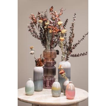 Rustic Porcelain Vases Colorful Ceramic Vase Flower Vase for Home Decor Manufactory