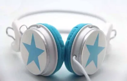Star Mix Style Portable Stereo Headphones For Mp4 / Computer 108db