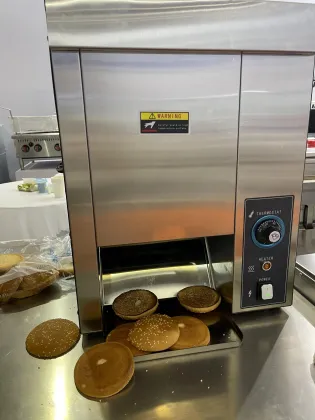 Hamburger Bun Toaster/Toast Burger Bun Heater Warmer/Hamburger Grill Machine
