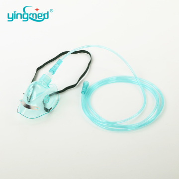 Child concentration nasal face oxygen mask with tube