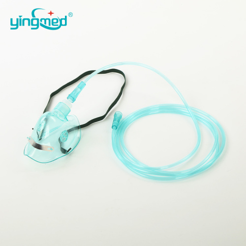 Nồng độ nasal nasal mặt nạ với ống