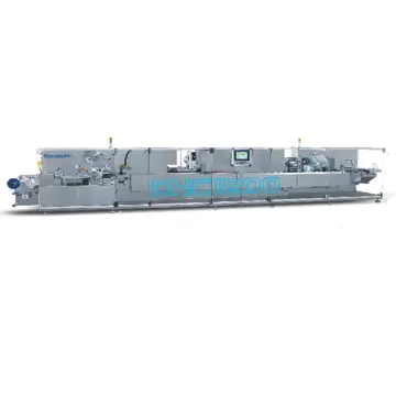 Automatic vials vertical blister packing production line