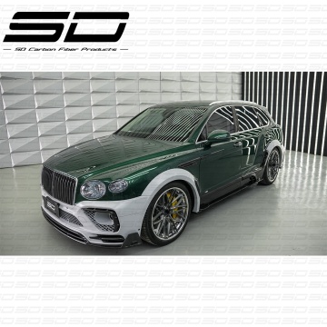 Carbon Fiber Front Bumper Lip and Grill for Ben Tay Ga 2023