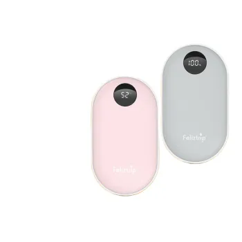 2-in-1 Hot Hand Warmer Power Bank with LED Display - Promotional Business Gift