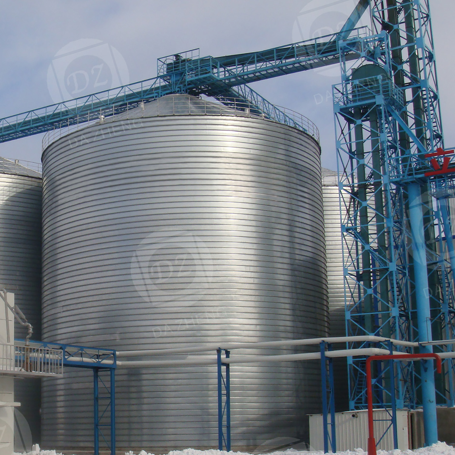 Chemical production steel plate warehouse