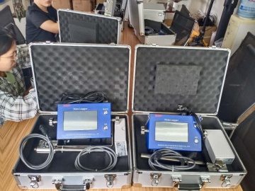 HDPE Pipe Welder with Touch Screen and Data Logger Display via USB