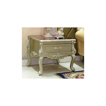 Custom Size Champagne Gold Small Square Coffee Table