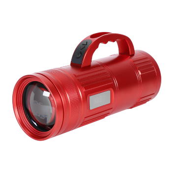 Super Bright 28000 Lumen 4 สีไฟฉาย LED สีสำหรับการตกปลาตอนกลางคืนพร้อมรันไทม์ 30 ชั่วโมง