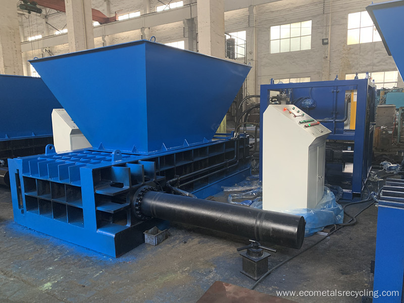 Hydraulic Horizontal Aluminum Cans Press Baler Machine