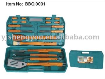 bbq set in plastic box