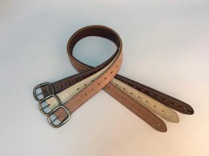 100% Italia Genuine Leather belt