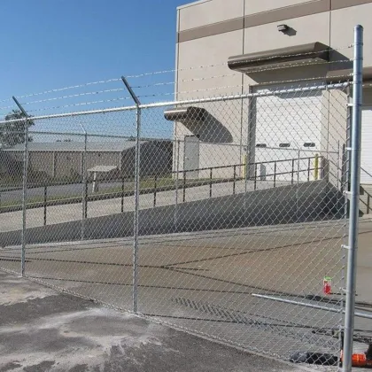 Galvanized Wire Chain Link Fence