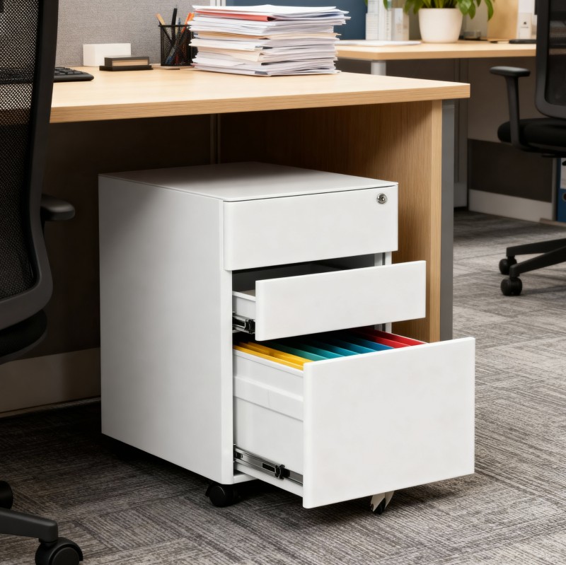 Filing Cabinet With Drawers (4)