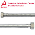 Flexible braided hose-knitted hose with stainless steel