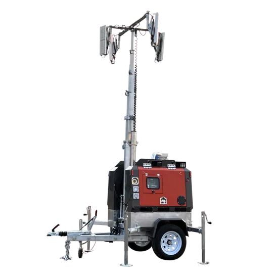 Mobile Light tower with 9m Diesel Generator