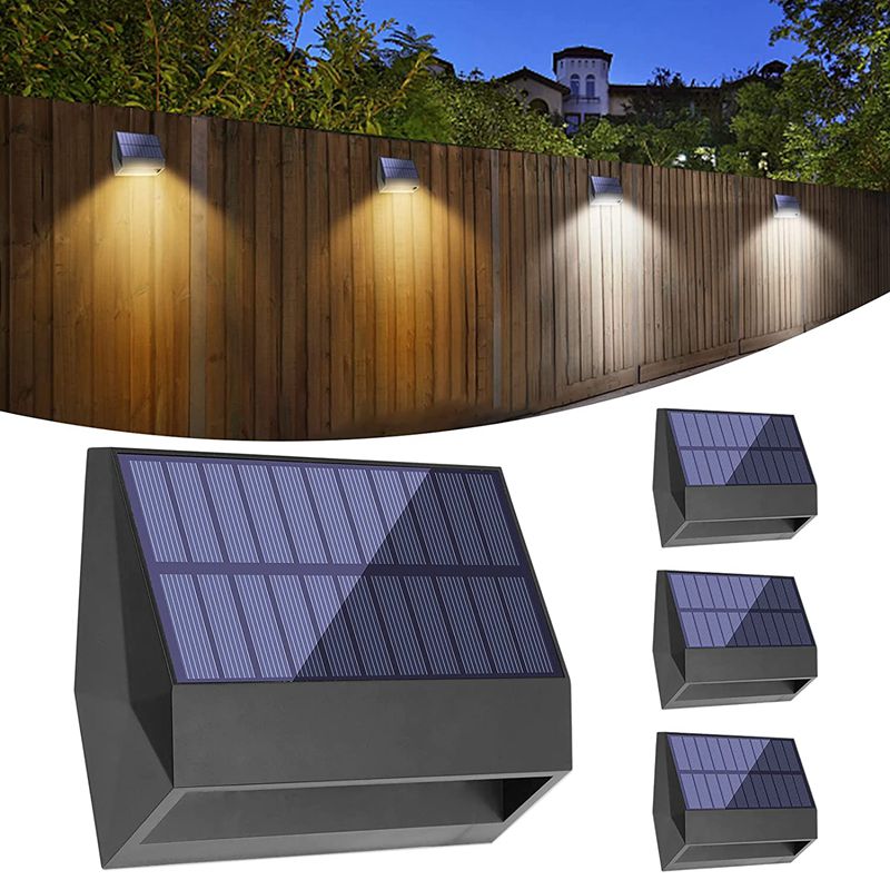 Outdoor IP65 Solar Fence Wall Light