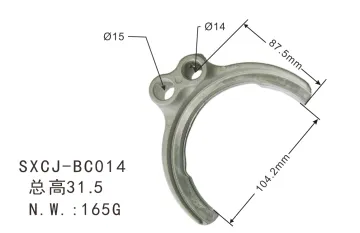 Auto Parts Input Transmission FORK FOR Toyota 2KD OEM33213-25011/33212-35032/33212-35031/33212-OK020