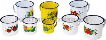 Enamel mug decorated inner box packing