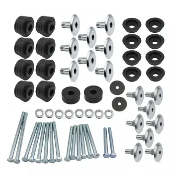 KF04060BK Body Cab Mount Bushing Kit for Ford F250 F350 Super Duty 2/4WD 08-16