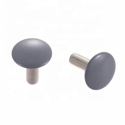 Factory Wholesaler: Spray Painted Metal 12mm Hollow Rivet Nut for Shoes