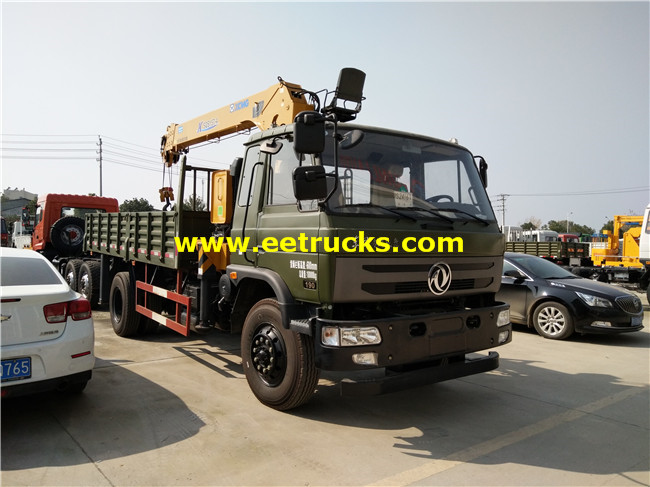 Dongfeng 10ton Telescopic Boom Crane Trucks