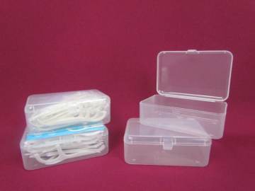 High Quality Plastic Clear dental floss storage case