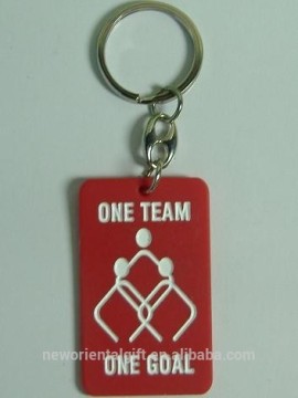 Custom Silicone Keyrings, Custom Shape Silicone Keyrings