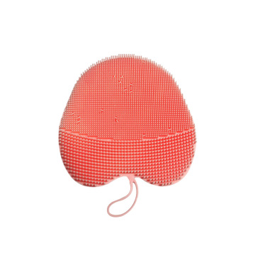 Beauty Apple Shape Face Cleaning Brush Cleansing Scrubber