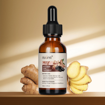 NUSPA Hair Care Product Anti Loss Regrowth Scalp Treatment Oil Biotin Ginger Hair Growth Serum