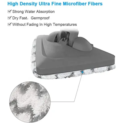 Chinese Made Triangular Microfiber Mop Pad - Washable Cleaning Cloth for Shark Lift Mop