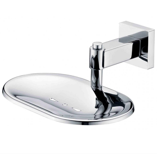 Stainless steel soap dish for home bathroom