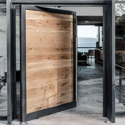 IKEA Luminum 2024 NFRC Soundproof Teak Double Internal Door Designs