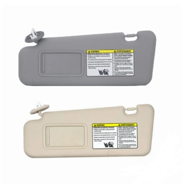 Gray Beige Car Sun Visor for Toyota Highlander 2008-2013 with Sunroof and Light