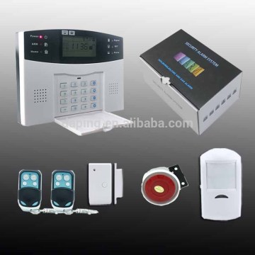 hot sale! GSM alarm system wireless intruder alarms with LCD display