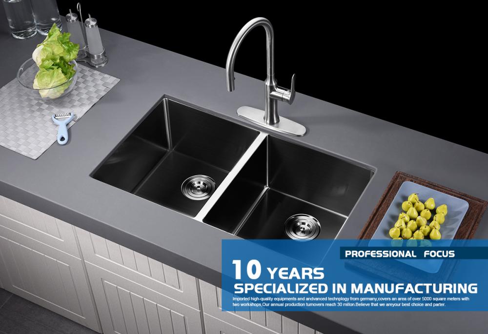 Black Stainless Steel Sink