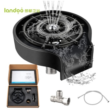 Landoo High Pressure ABS Bar Cleaning Tool for Kitchen Sinks - Automatic Cup Washer
